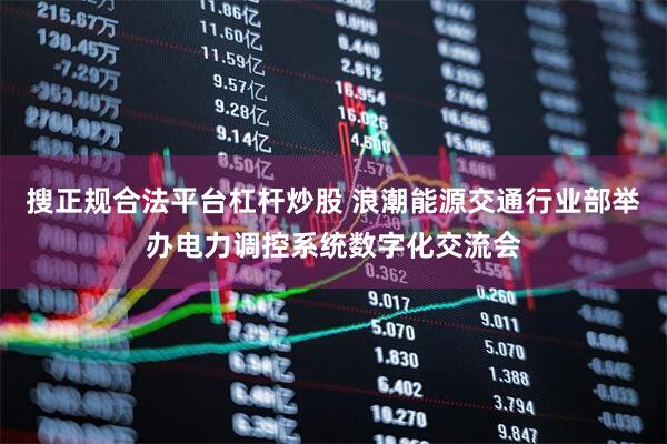搜正规合法平台杠杆炒股 浪潮能源交通行业部举办电力调控系统数字化交流会